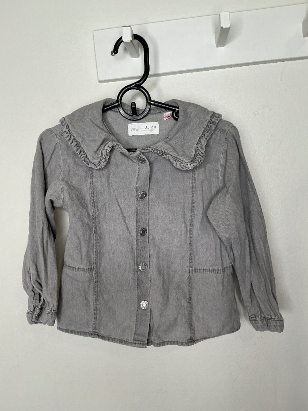 Zara Peter Pan Collar Top